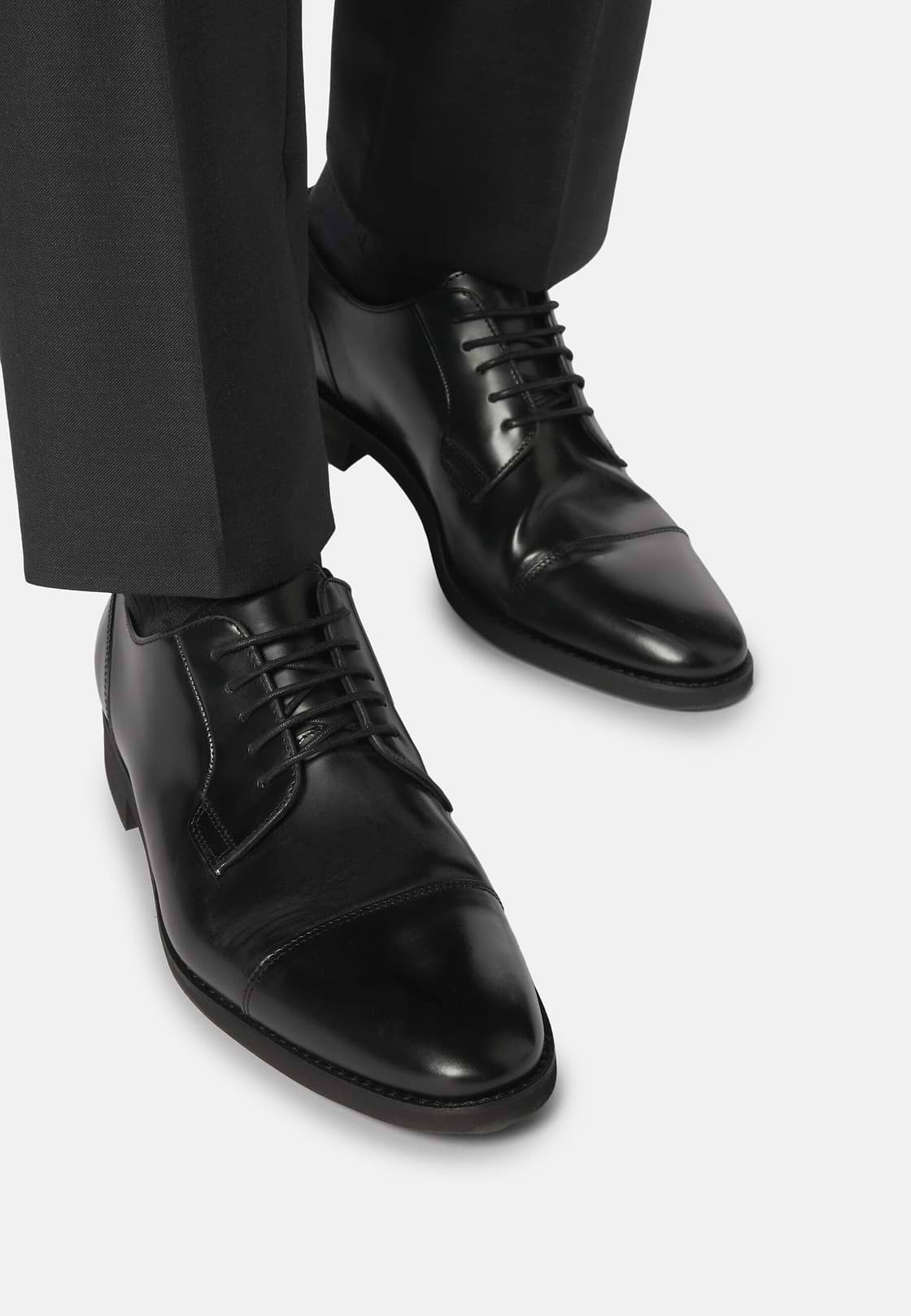 Men s Leather Derby Shoes Boggi Milano