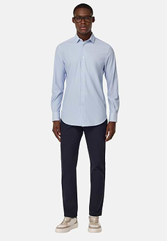 Slim Fit Stretch Nylon Shirt