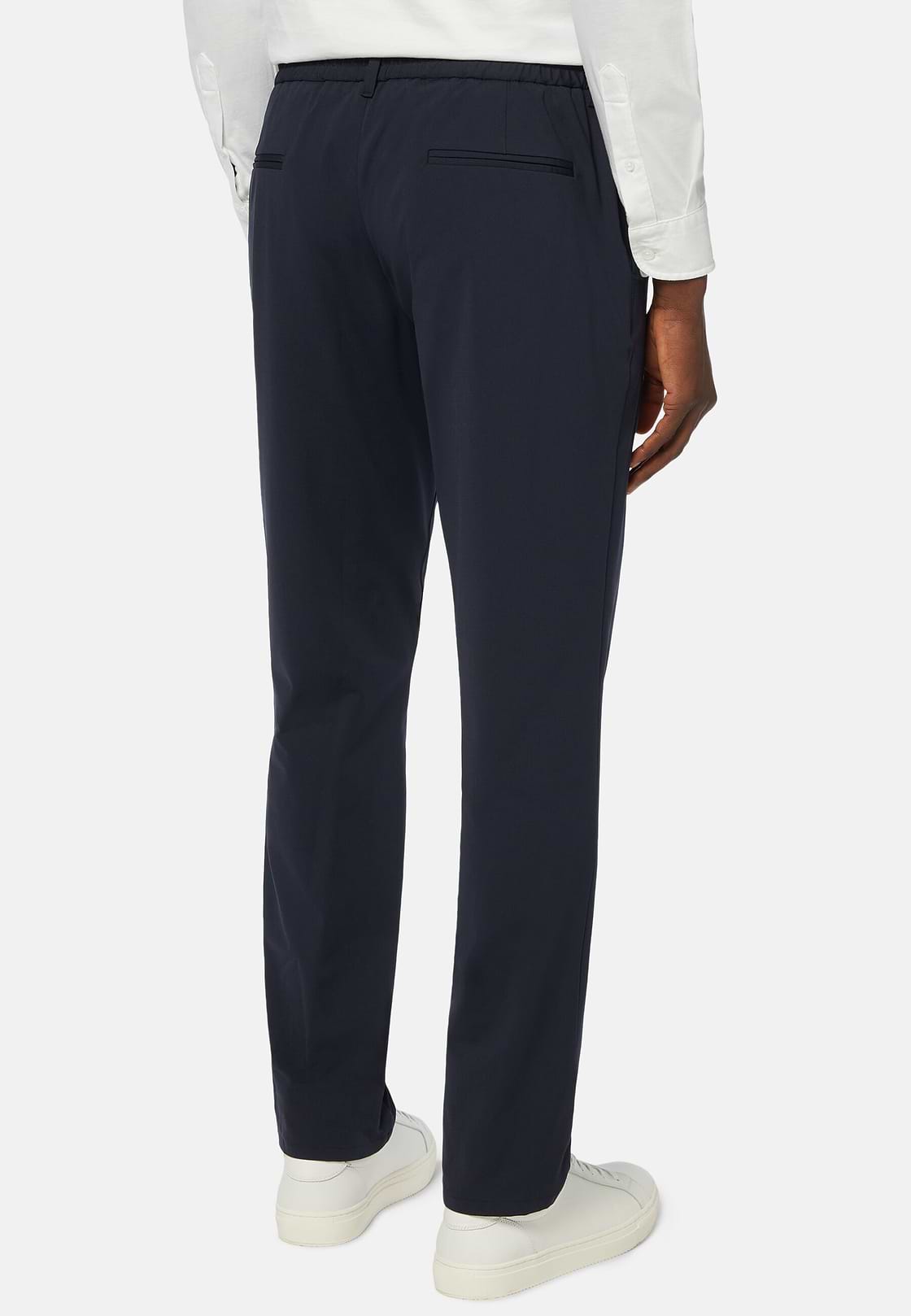 Btech Stretch Nylon Pants, Navy blue, hi-res