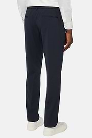 Btech Stretch Nylon Pants, Navy blue, hi-res