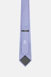 Seidenkrawatte Mit Blumenmuster, Hellblau, thumb, 3