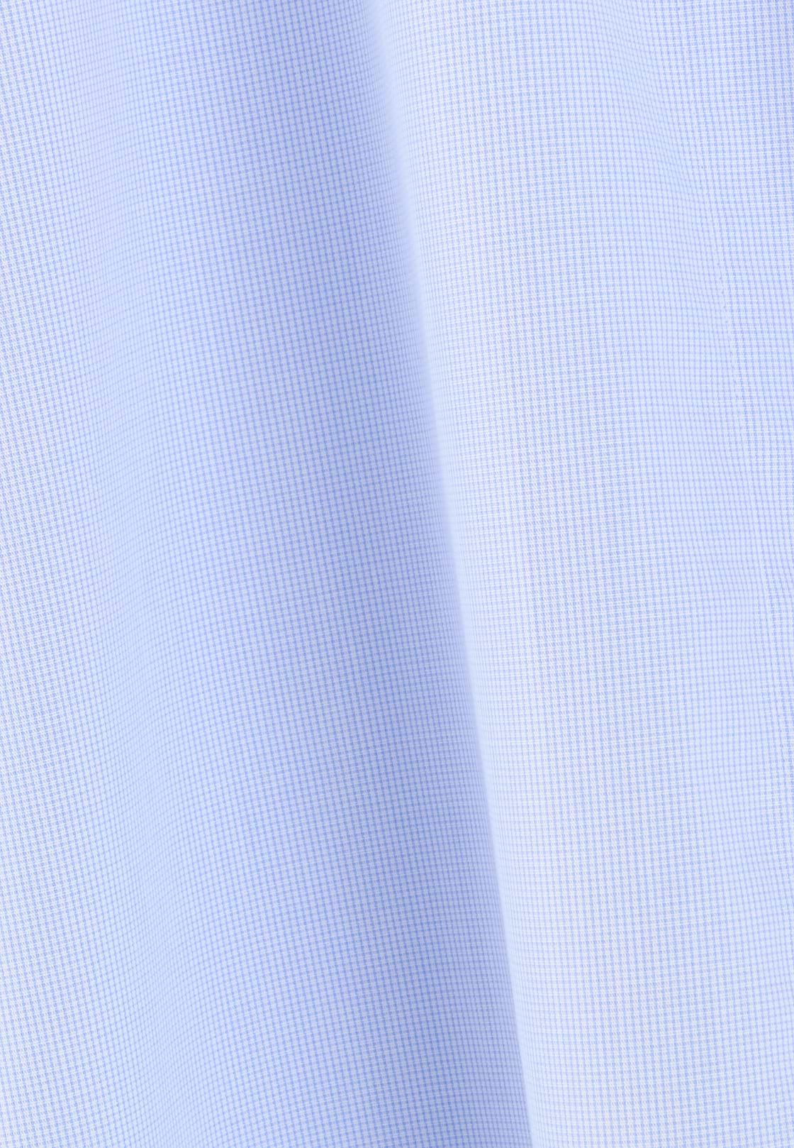 Shirt Checked Cotton Regular Fit, Light Blue, hi-res, 5
