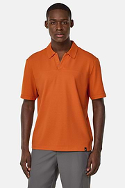 Pikee-Polo Cool Jade-Fresh, Orange, hi-res