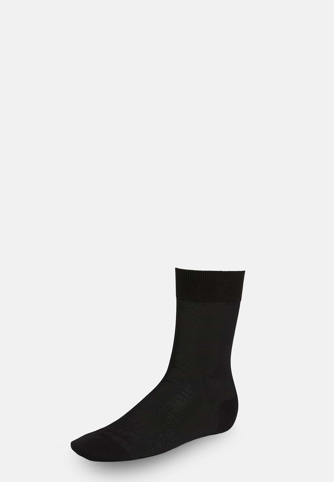 Cotton Socks, Black, hi-res