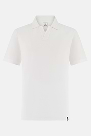 Polo Aus Pima-Baumwolle, Weiß, thumb, 5