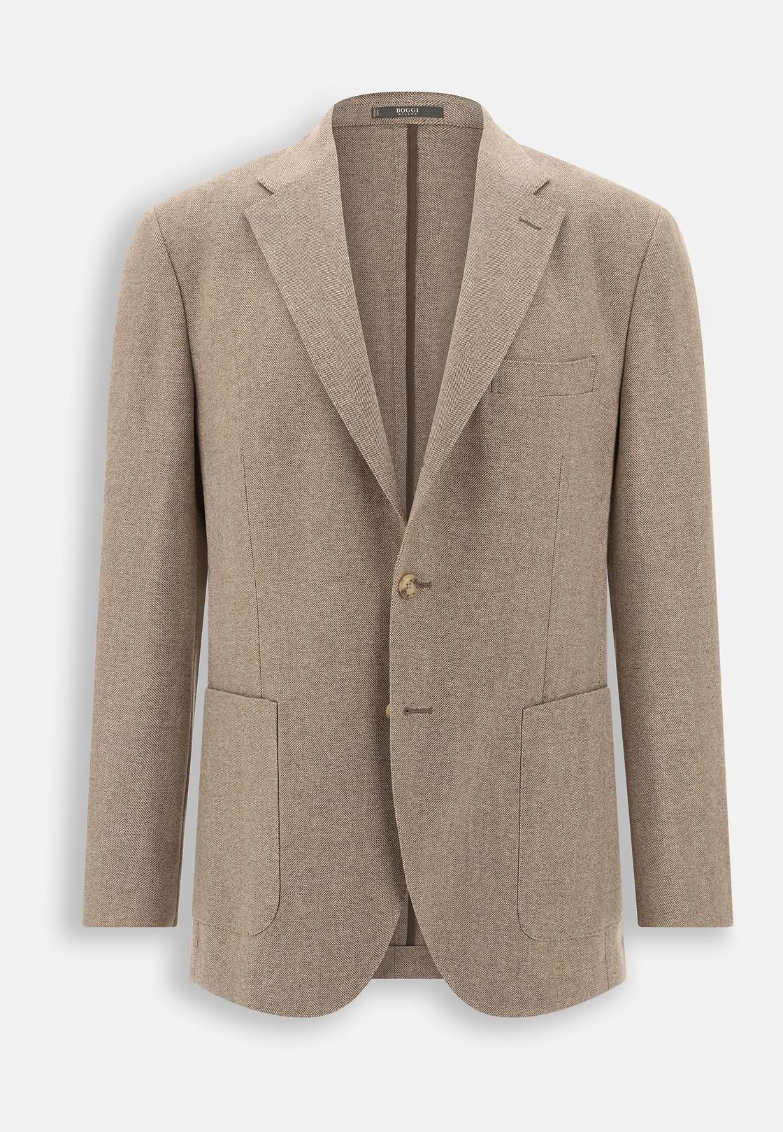 Giacca Resca in Lana Cashmere, Taupe, hi-res, 6