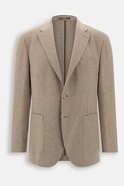 Giacca Resca in Lana Cashmere, Taupe, thumb, 6