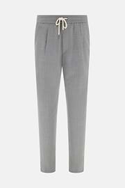 Hose Aus Wolle Mit Kordelzug, Light grey, thumb, 5