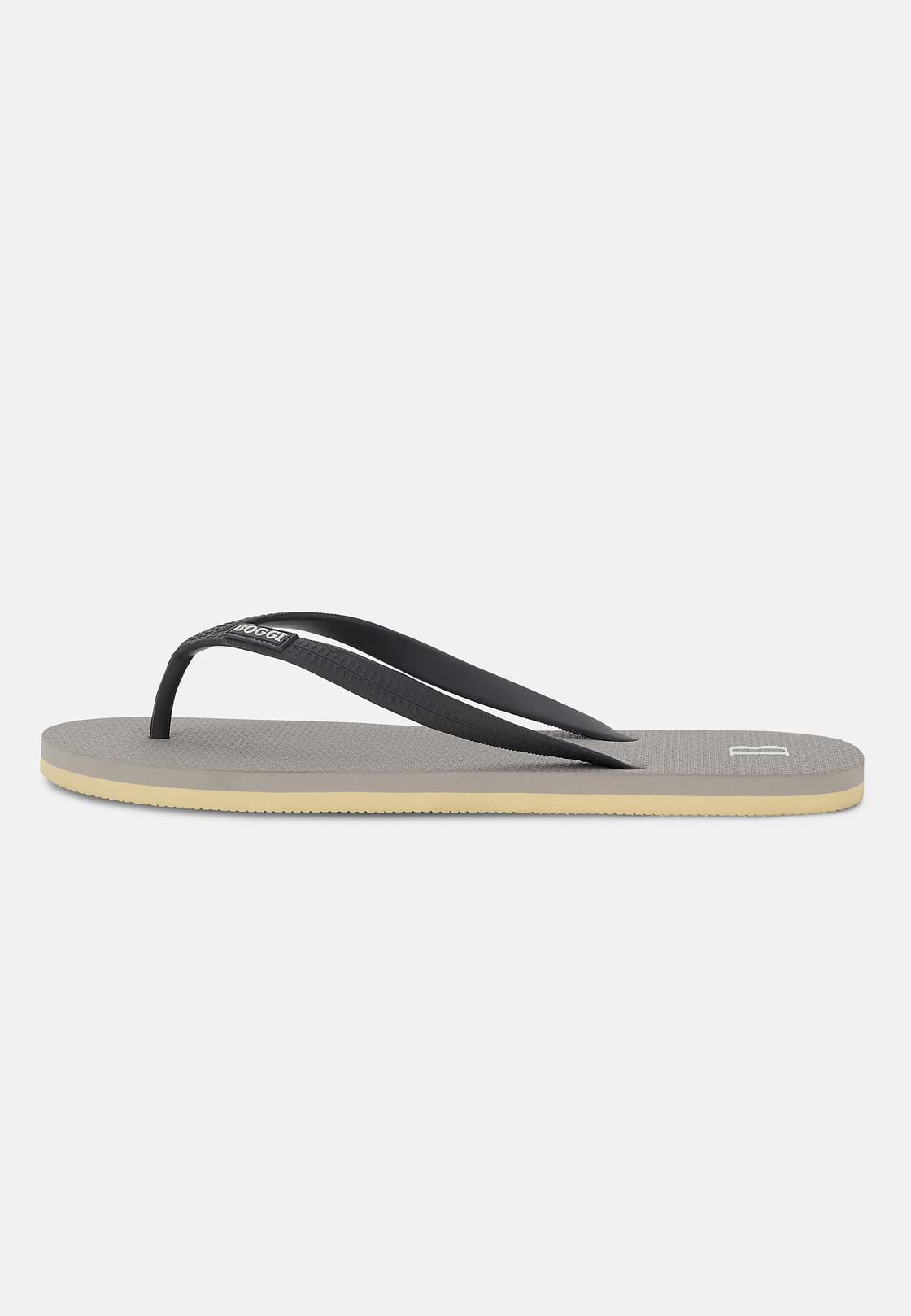 Rubber Flip-Flops, Grey, hi-res
