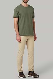 Linen cotton jersey t-shirt, , thumb, 2