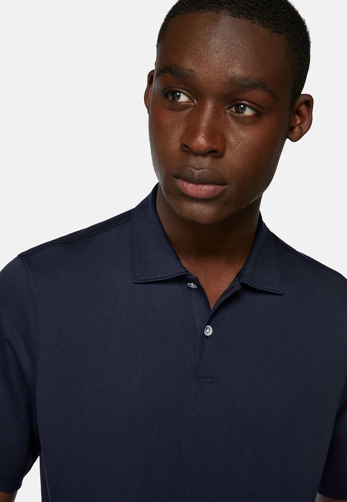 Hochwertiges Piqué-Poloshirt, Navy blau, hi-res