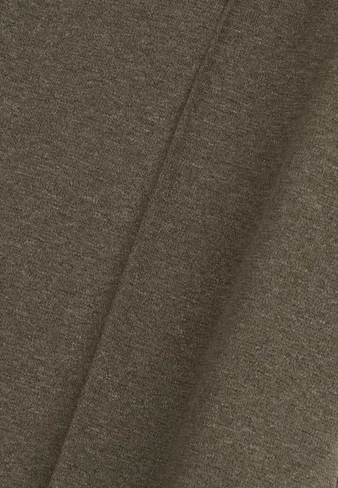 Trousers in Cotton Blend Jersey, Brown, hi-res, 4