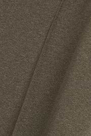 Trousers in Cotton Blend Jersey, Brown, thumb, 4