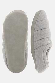 Slippers in Wool Blend, Light grey, thumb, 4