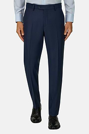 Pure Wool Bird's Eye Trousers, , thumb, 1