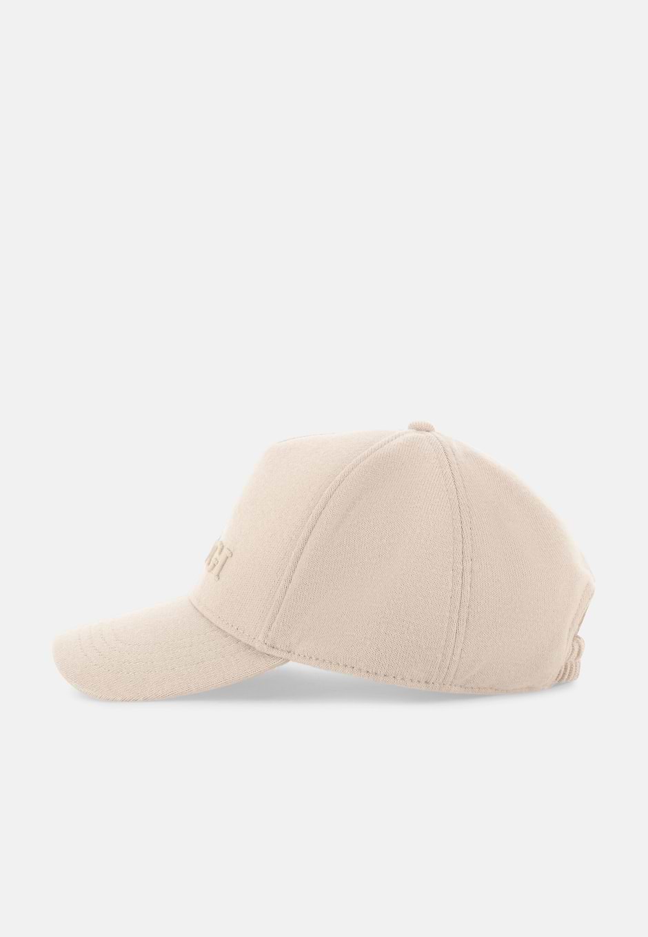 Peaked Cap in Knitted Fabric, OFFWHITE, hi-res