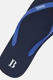 Tongs En Caoutchouc, Bleu, hi-res