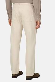 Jeans Aus Recycelter Baumwolle, Creme, thumb, 4