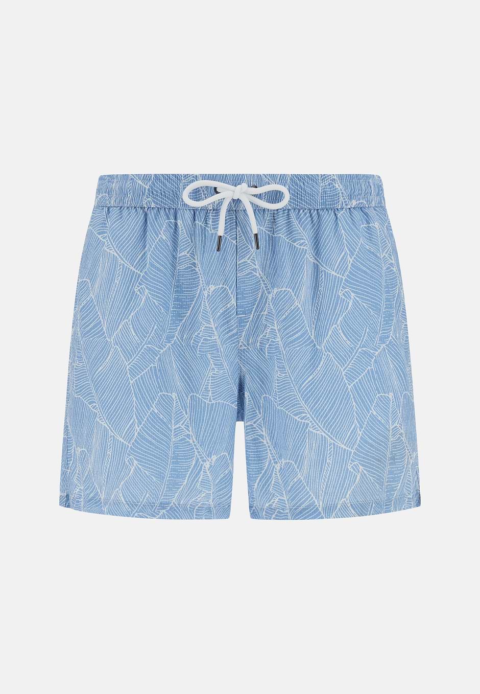 Maillot De Bain Imprimé Fantaisie, Bleu clair, hi-res