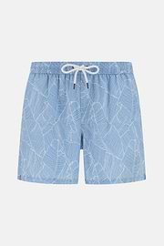 Maillot De Bain Imprimé Fantaisie, Bleu clair, hi-res
