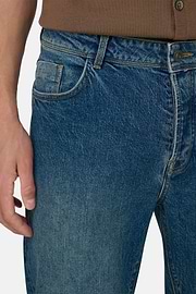 Jeans in Stretch Denim Medium Blue, Medium Blue, thumb, 3