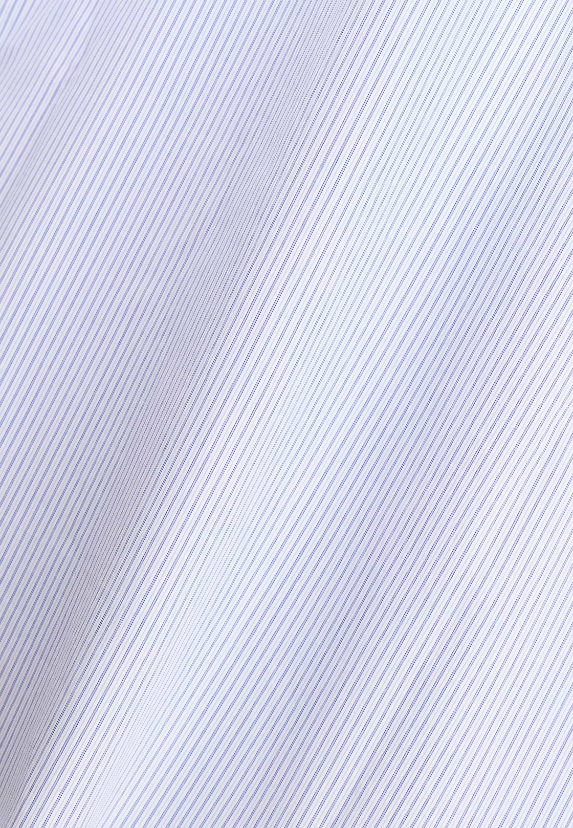 Overhemd Gestreept in Katoenpopeline Regular Fit, Light Blue, hi-res, 5