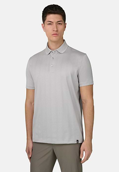 Jersey-Poloshirt mit S-Cafè®-Garn
