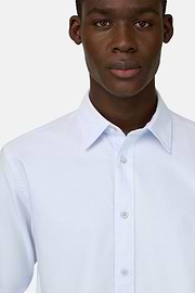 Hemd Aus Oxford-Baumwolle Regular Fit, Hellblau, thumb, 4