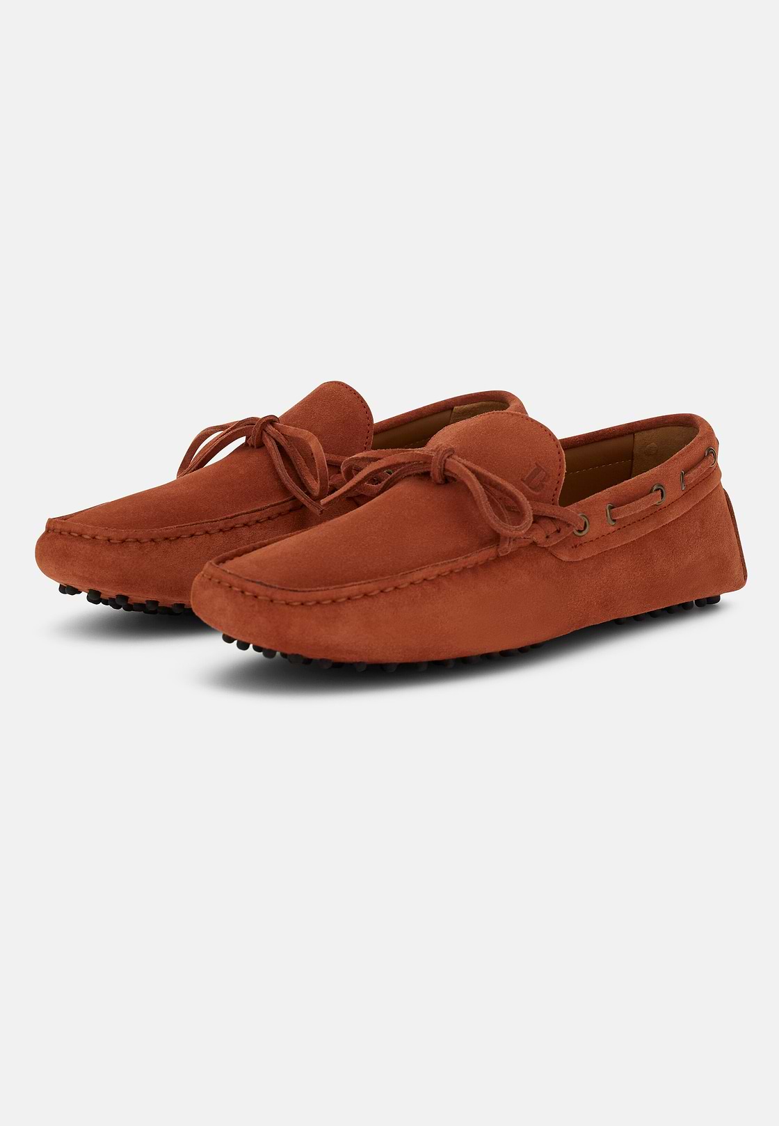 Wind Loafers in Suede Leather, Rot, hi-res