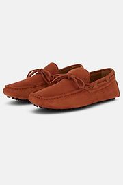 Wind Loafers in Suede Leather, Rot, hi-res