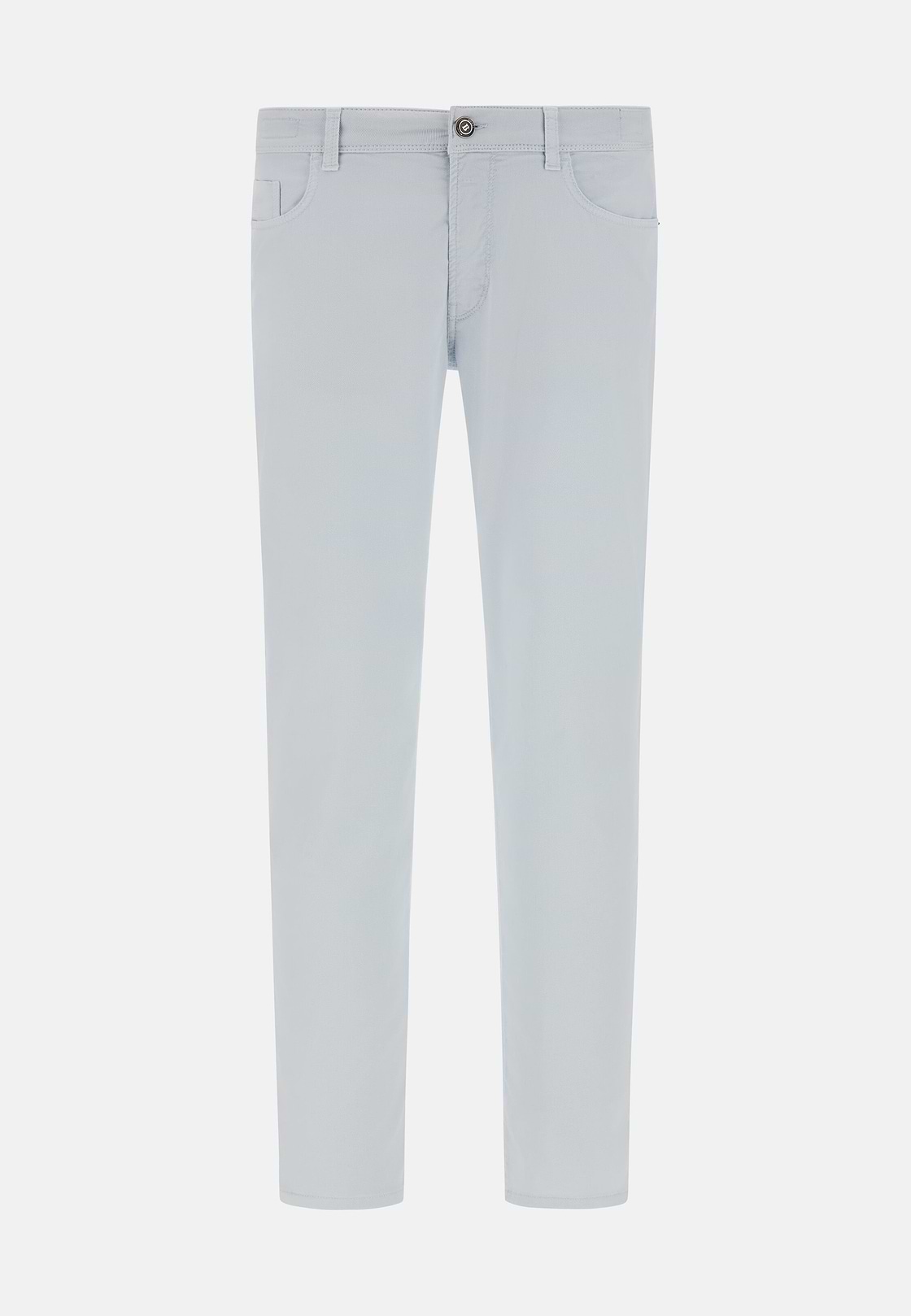 Stretch Cotton/Tencel Jeans, Light Blue, hi-res