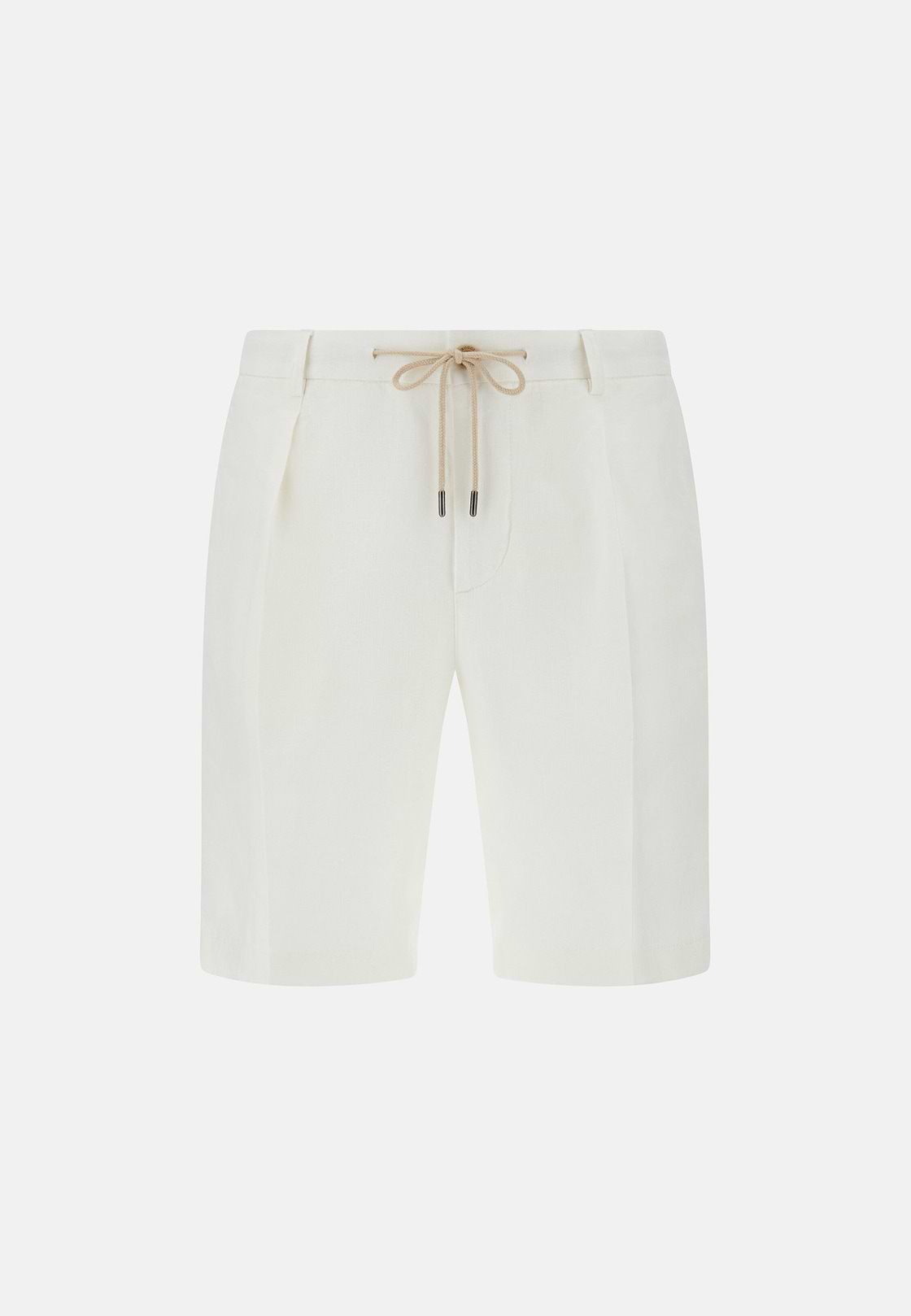Bermudas in Linen, White, hi-res
