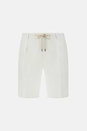 Bermudas in Linen, White, hi-res