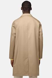 Παλτό ναυτικού τύπου από τεχνικό βαμβάκι, Beige, hi-res