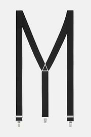 Μαύρες ελαστικές τιράντες, Black, hi-res