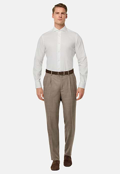 Chemise En Coton Nylon Extensible Slim Fit