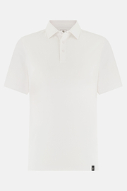 Polo Aus Elastischer Supima-Baumwolle, Weiß, thumb, 5