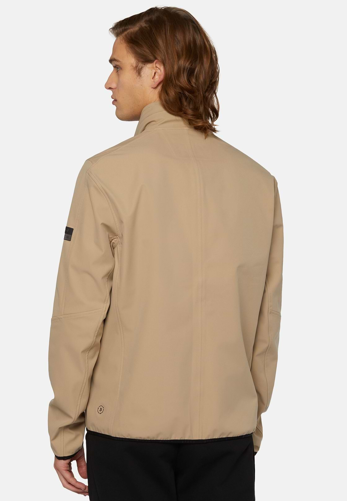 Veste Coupe-vent En Tissu Technique Recyclé, Beige, hi-res