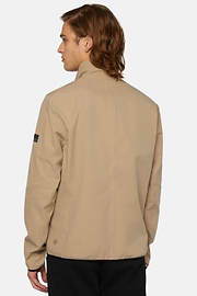 Veste Coupe-vent En Tissu Technique Recyclé, Beige, hi-res