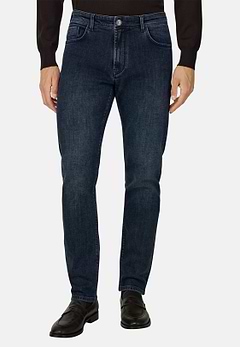 Jeans aus Stretchgewebe Denim Blau Black