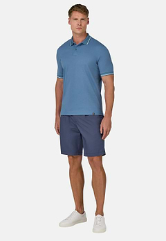 Cotton Blend Piqué Polo Shirt