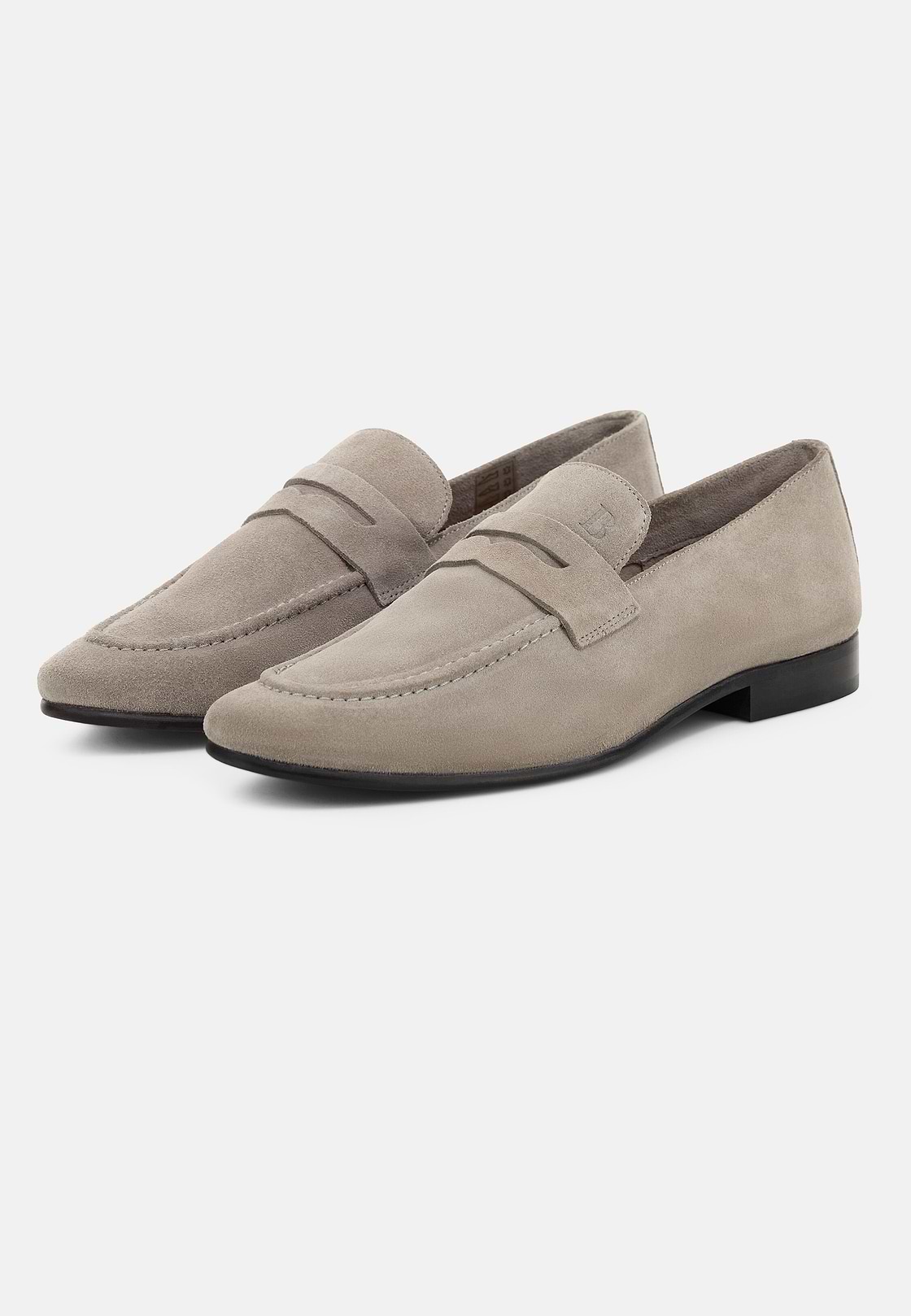 Mocassins En Cuir, Sable, hi-res