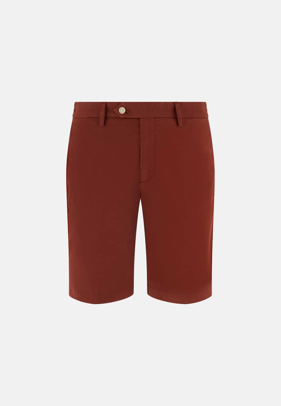 Bermudahose Aus Elastischem Nylon, Rot, hi-res