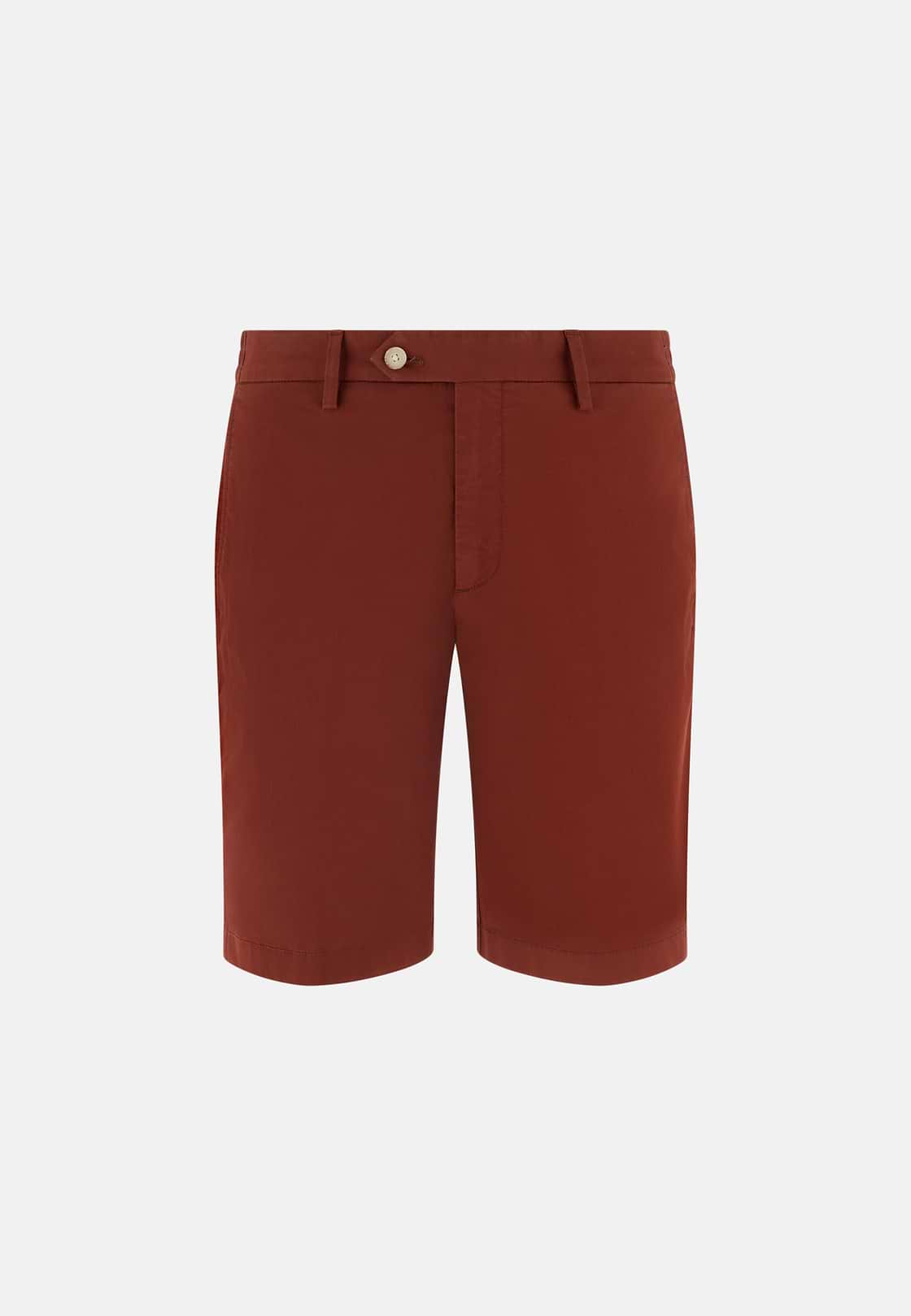 Bermudahose Aus Elastischem Nylon, Rot, hi-res, 5