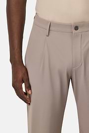 Pantalón De Nailon Elástico B Tech, Barro, hi-res