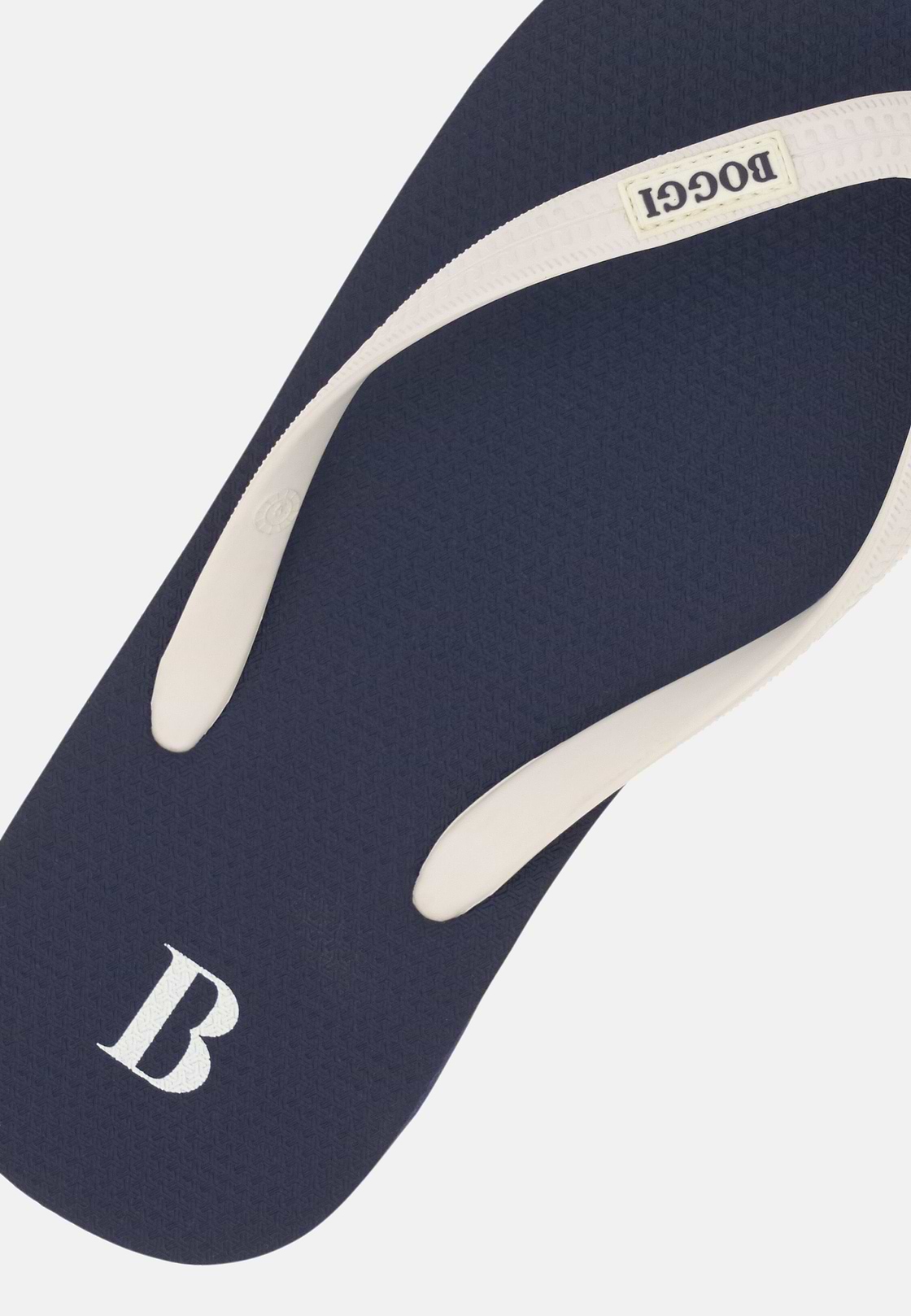 Rubber Flip-Flops, Navy blue, hi-res, 3