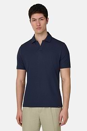 Polo Aus Pima-Baumwolle, Navy blau, thumb, 2