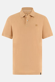 Polo In Pique Di Cotone Regular Fit, Arancione, thumb, 5