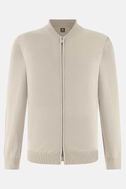 Bomber In Cotone, Sabbia, thumb, 5