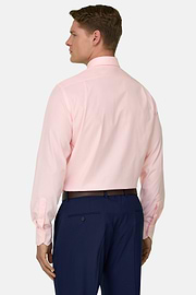 Camicia A Righe In Cotone Regular Fit, Rosa, thumb, 3
